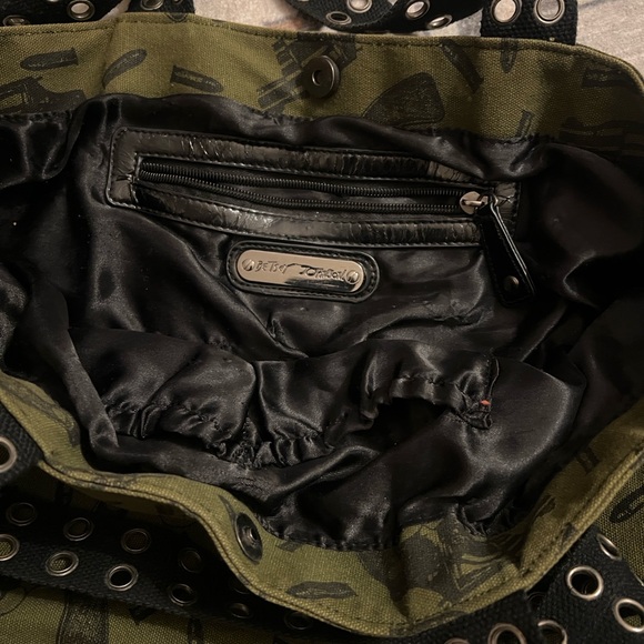 Betsey Johnson y2k vintage revolver canvas tote - Picture 4 of 4